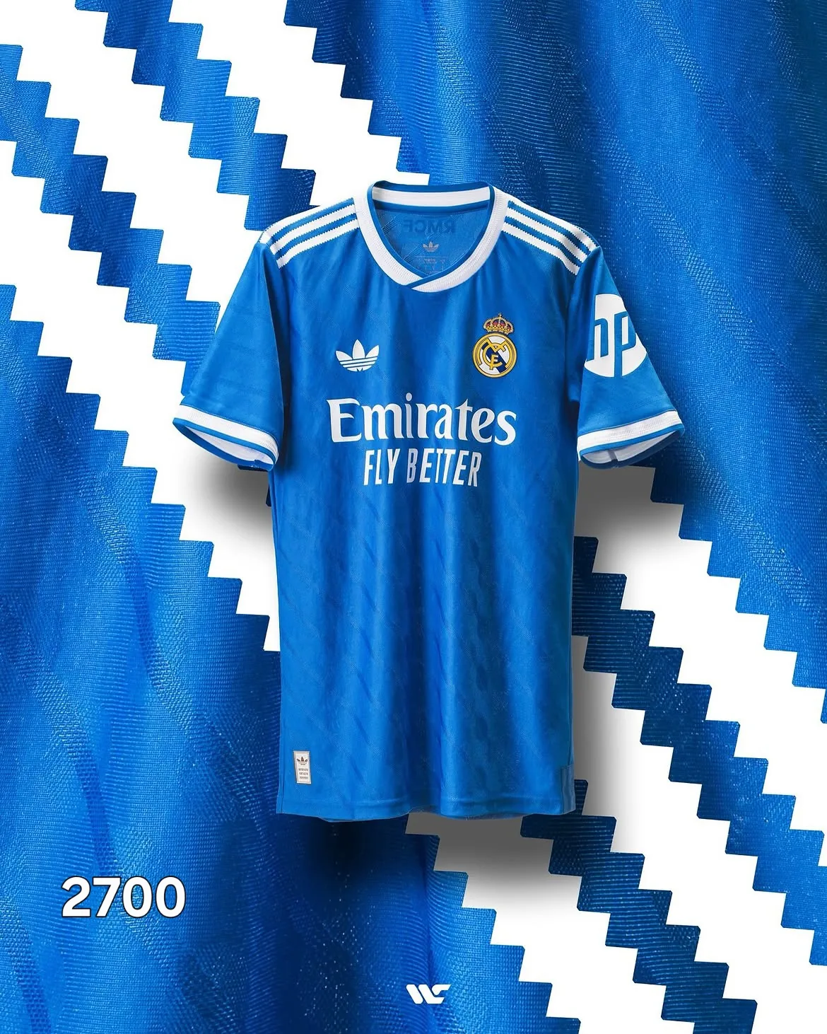 Real Madrid Blue T-SHIRT 